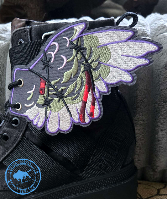 Barbed Wire Shoe Flair