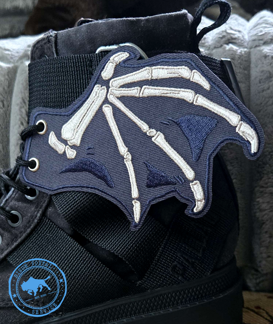 Skele Bat Shoe Flair