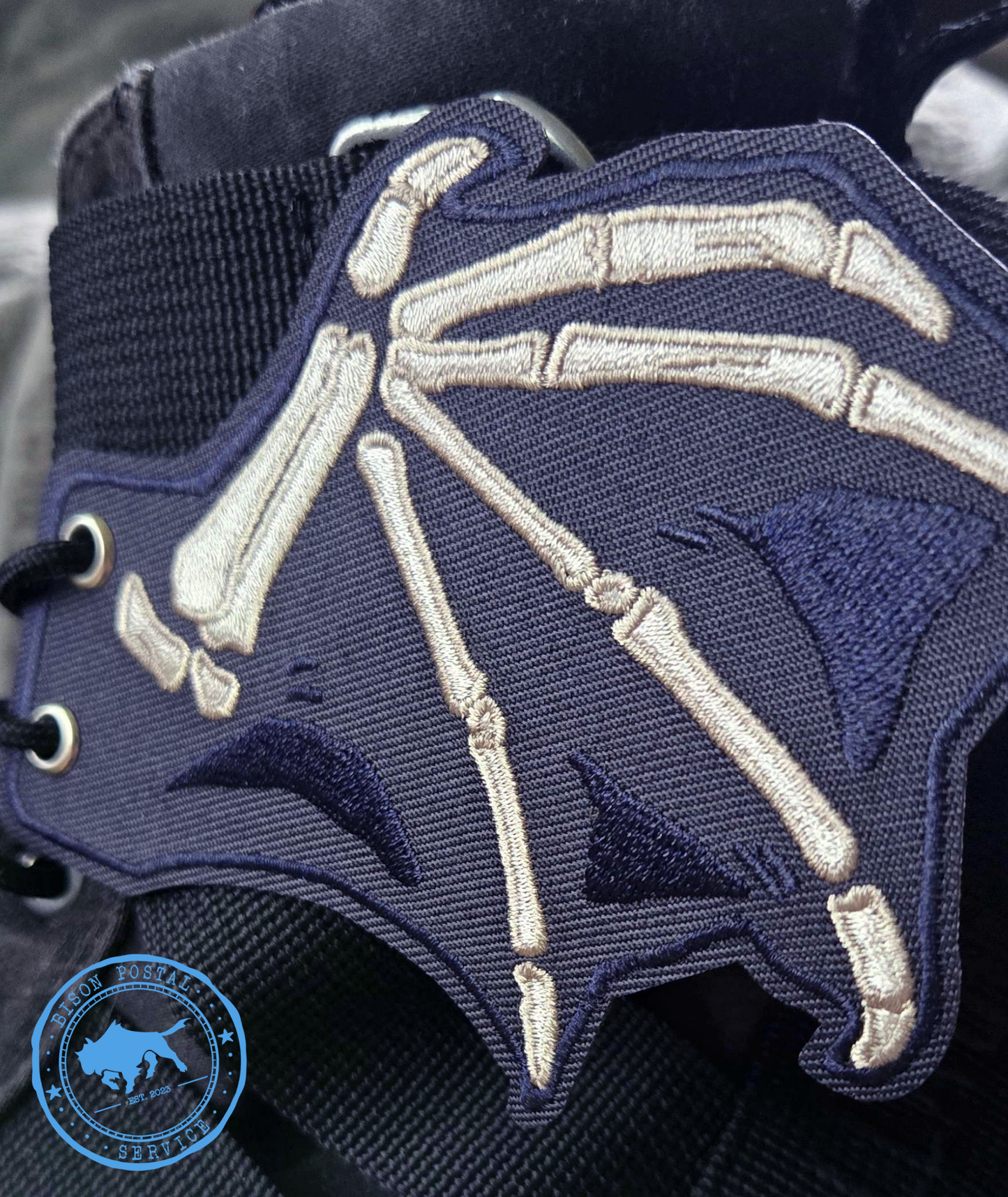 Skele Bat Shoe Flair