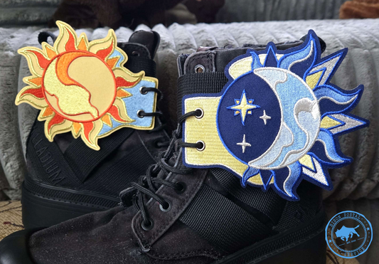 Sun & Moon Shoe Flair